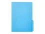 Liderpapel Subcarpeta con pestaña cartulina 240g/m2 azul Folio