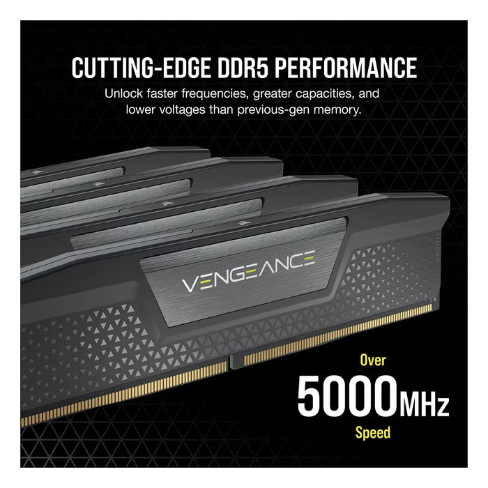 Corsair Vengeance CMK64GX5M2B6600C32 DDR5 64GB (2x32GB) 6600MHz CL32 Black