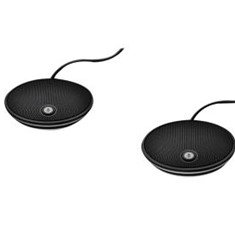 Logitech Kit de Micrófonos de Expansión para GROUP, 2 Unidades, Negro Logitech Kit de Micrófonos de Expansión para GROUP, 2 Unidades, Negro