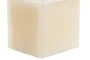 DKD Home Decor Vela Cuadrada de Cera Parafina Crema
