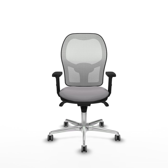 PIQUERAS Y CRESPO Silla de oficina Jorquera Gris y Blanco