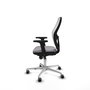PIQUERAS Y CRESPO Silla de oficina Jorquera Gris y Blanco