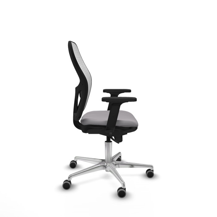 PIQUERAS Y CRESPO Silla de oficina Jorquera Gris y Blanco