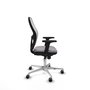 PIQUERAS Y CRESPO Silla de oficina Jorquera Gris y Blanco