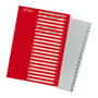 Herlitz Register 20tlg A4 PP A-Z A4