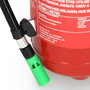 Alecto Extintor de espuma BS-6 de 6 litros