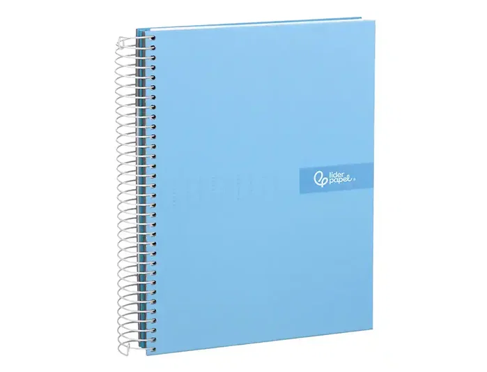 Liderpapel Cuaderno Espiral A5 Micro Crafty Forrada 120h Cuadro 5mm Celeste Liderpapel Cuaderno Espiral A5 Micro Crafty Forrada 120h Cuadro 5mm Celeste