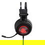 Newskill Drakain V2 Auriculares Gaming con Sonido Surround 40mm, Micrófono Flexible, RGB, Compatible con PC, PS5, Xbox Series X/S, Switch - Negro