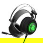 Newskill Drakain V2 Auriculares Gaming con Sonido Surround 40mm, Micrófono Flexible, RGB, Compatible con PC, PS5, Xbox Series X/S, Switch - Negro