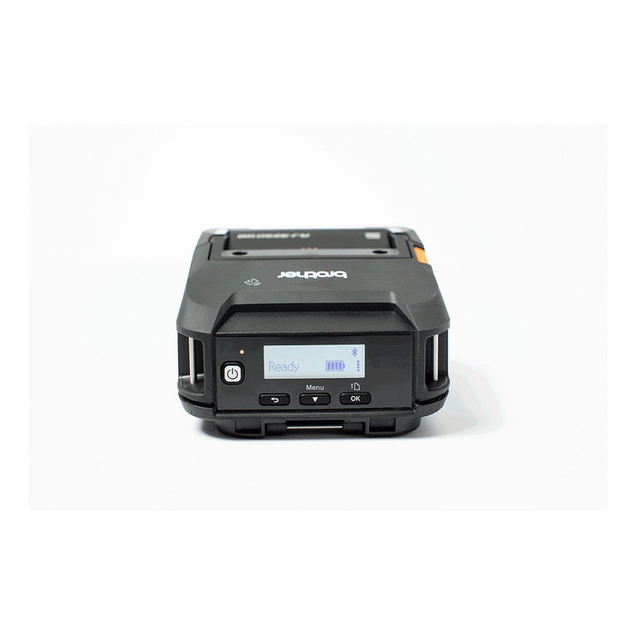 Brother RJ-3250WBL Impresora de Etiquetas Móvil, Térmica Directa 203x203 DPI, 127 mm/s, Inalámbrica WiFi/Bluetooth, Color Negro