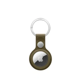 Apple Llavero FineWoven para AirTag - Oliva oscuro