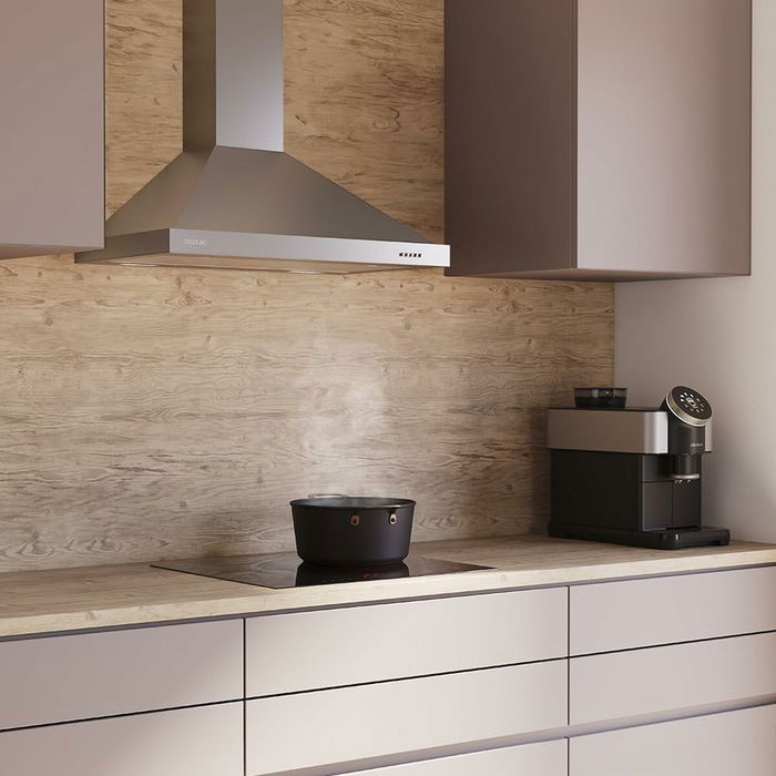 Campana Convencional Cecotec Bolero Flux PM 606500 Inox A Campana Convencional Cecotec Bolero Flux PM 606500 Inox A