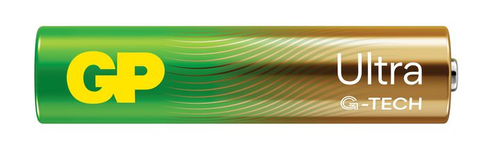 GP Ultra Alkaline AAA-battery 24AU/LR03 Pilas Alcalinas, Paquete de 12 Unidades