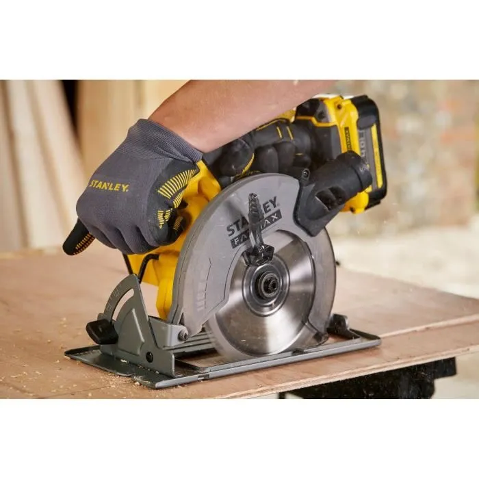 Stanley Fatmax SFMCS500M1S-QW Sierra Circular 165 mm 18 V Gama V20 4000 rpm Diámetro interior 16 mm
