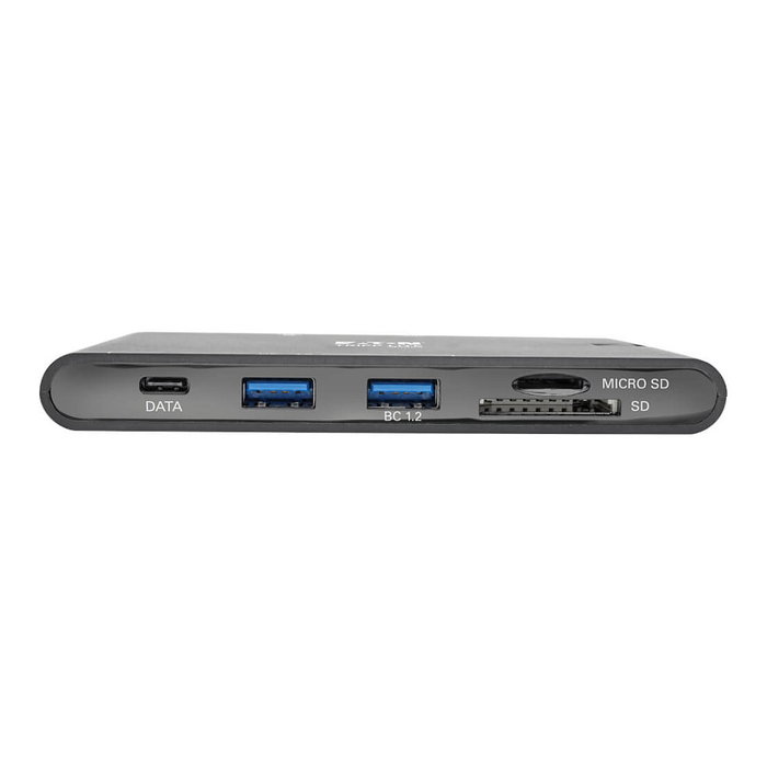 Eaton Tripp Lite U442-DOCK3-B Estación de Conexión USB-C 4K HDMI, VGA, GbE y Carga PD 100W