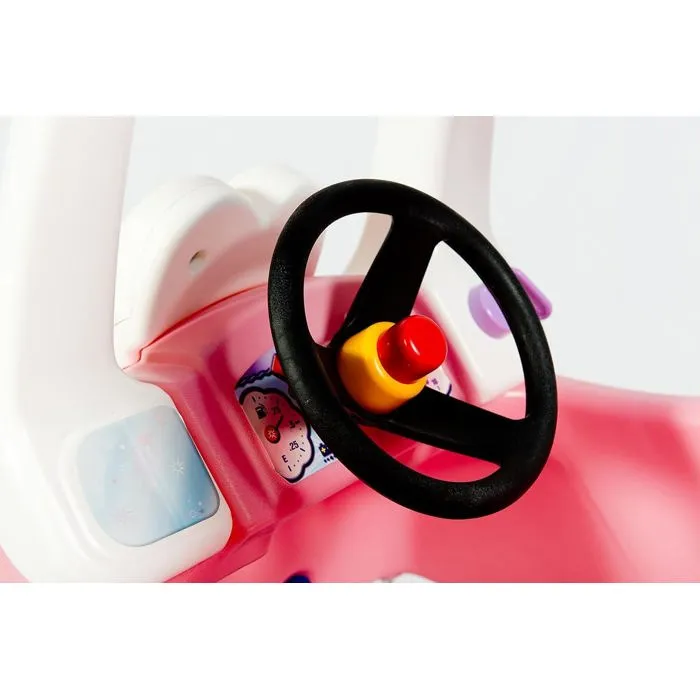 Little Tikes Cozy Coupe Cochecito Princesa con Puertas, Bocina y Suelo Desmontables para Niños a Partir de 18 Meses