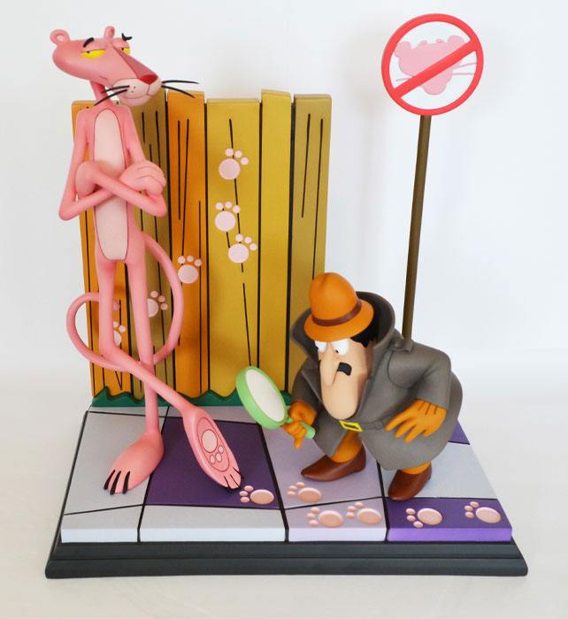 La pantera rosa (película de 1963) Estatua Pink Panther & The Inspector 41 cm
