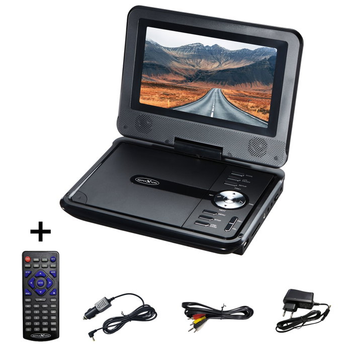 Reflexion DVD7002N Reproductor de DVD Portátil Negro