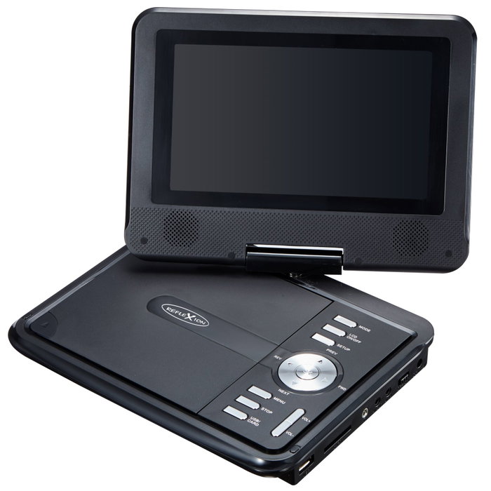 Reflexion DVD7002N Reproductor de DVD Portátil Negro