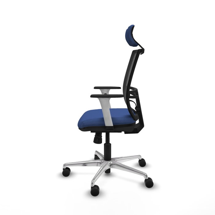 PIQUERAS Y CRESPO Silla de oficina Yunquera con mecanismo Sincro, Azul marino y Negro PIQUERAS Y CRESPO Silla de oficina Yunquera con mecanismo Sincro, Azul marino y Negro
