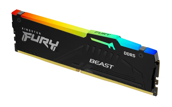 Kingston FURY Beast KF560C36BBEA Módulo de Memoria RAM DDR5 RGB 1x32 GB 6000 MT/s CL36 288-pin DIMM, Intel XMP 3.0 / AMD EXPO, Disipador Térmico Kingston FURY Beast KF560C36BBEA Módulo de Memoria RAM DDR5 RGB 1x32 GB 6000 MT/s CL36 288-pin DIMM, Intel XMP 3.0 / AMD EXPO, Disipador Térmico