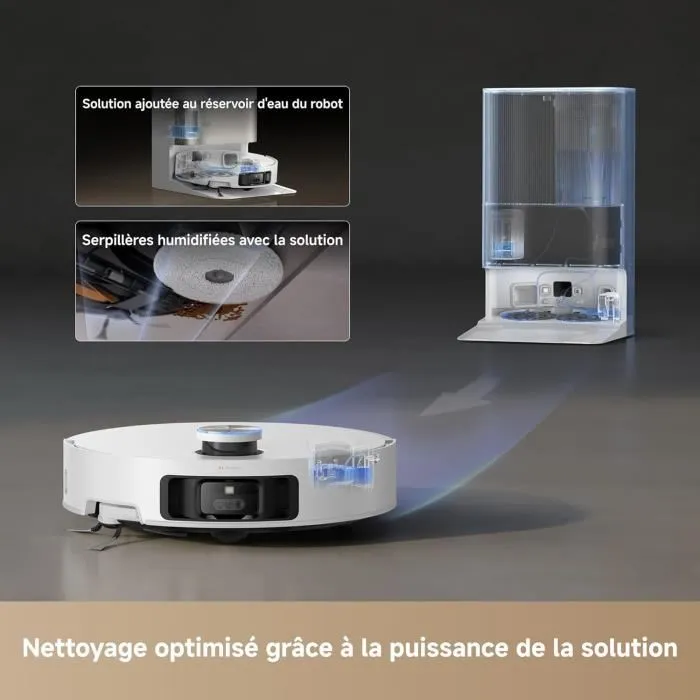 Dreame DRE1737985353007 Robot Aspirador 220 min Autonomía 20.000 Pa Autolimpieza