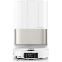 Dreame X50 Ultra Complete Saugroboter Aspirador Robot con Autovaciado y Fregado, Mapeo 3D, 20000 Pa, Blanco/Negro/Acero