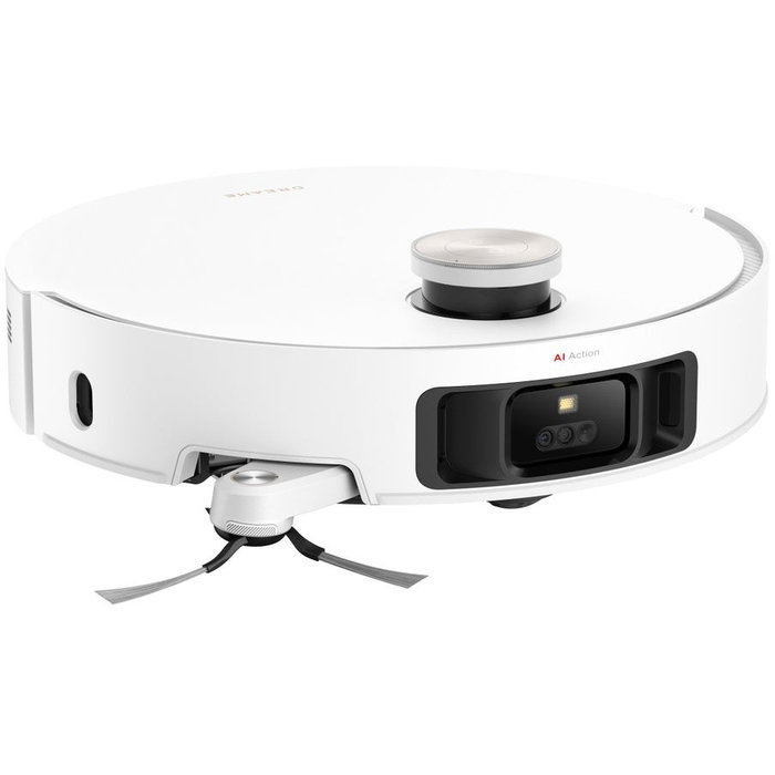 Dreame X50 Ultra Complete Saugroboter Aspirador Robot con Autovaciado y Fregado, Mapeo 3D, 20000 Pa, Blanco/Negro/Acero