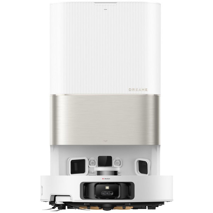 Dreame X50 Ultra Complete Saugroboter Aspirador Robot con Autovaciado y Fregado, Mapeo 3D, 20000 Pa, Blanco/Negro/Acero