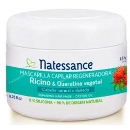 NATESSANCE Mascarilla Ricino Regeneradora Cabello 150Ml