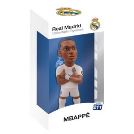Minix Figura Coleccionable Kylian Mbappé Real Madrid Licencia Oficial 12 cm