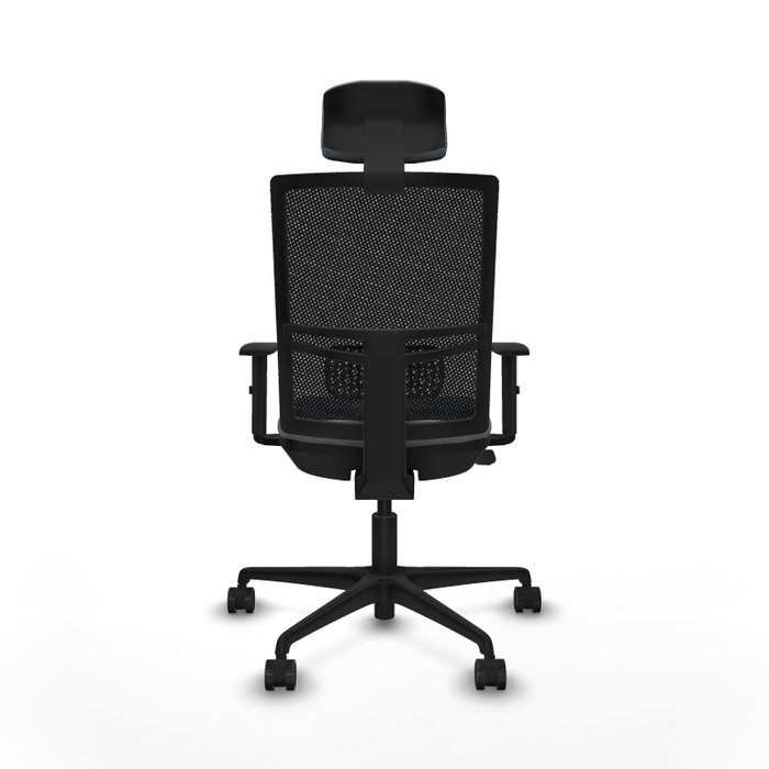 PIQUERAS Y CRESPO Silla de oficina Yunquera con mecanismo Sincro/Traslack, Gris y Negro PIQUERAS Y CRESPO Silla de oficina Yunquera con mecanismo Sincro/Traslack, Gris y Negro