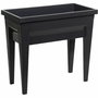 Eda Vegetable garden with City Veg table & Table - 73 x 38.5 x H 68 cm - 57 L - Gris antracita