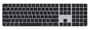 Apple Magic Keyboard with Touch ID and Numeric Keypad for Mac models with Apple silicon - US English - Black Keys