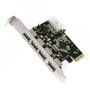 Approx APPPCIE4P Tarjeta Controladora PCI-E con 4 Puertos USB 3.2 Gen 1