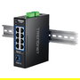 TRENDnet TI-G5091 Switch Industrial de Carril DIN No Administrado, 8 Puertos 2.5G Ethernet + 1 Puerto SFP+ 10G, 60 Gbps, IP50, 9-60 VDC