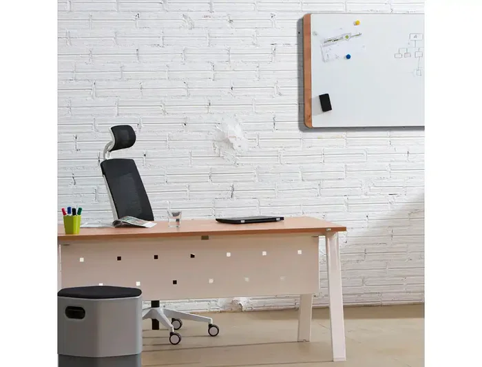 Rocada Pizarra Blanca Lacada Magnética Gama Natural 115x75 cm