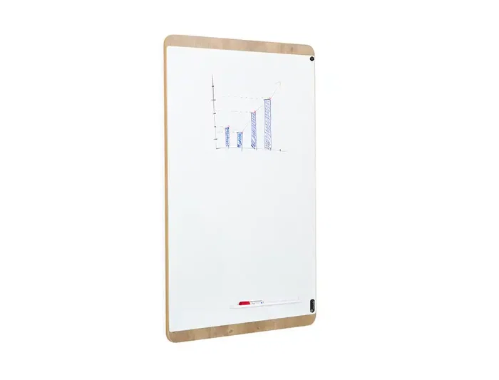 Rocada Pizarra Blanca Lacada Magnética Gama Natural 115x75 cm