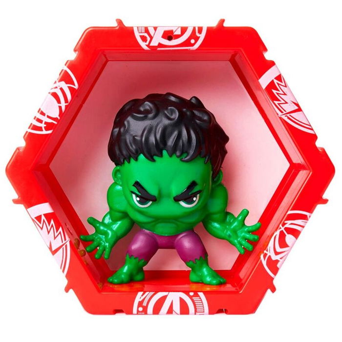 Wow! Stuff Figura Coleccionable Pod Marvel Hulk con Luz LED Sensor de Movimiento
