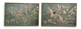 DKD Home Decor Cuadro Bambú Abeto 120x3,2x80 Almendro Verde
