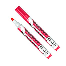 FOROFIS Marcador Pizarra 260 Cónico Rojo (Set de 12)
