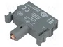 ABB Elemento iluminador LED rojo 24VDC 22mm