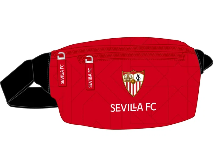 Safta Riñonera Sevilla F.C. Corporativa Roja y Negra