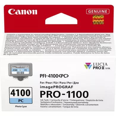 Canon PFI-4100 Photo Cyan Cartucho de Tinta Estándar 80ml