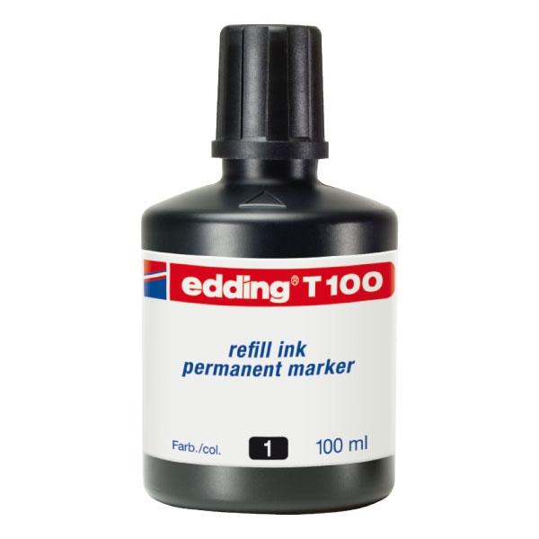Edding Frasco de Tinta T100 Negro 100ml