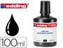Edding Frasco de Tinta T100 Negro 100ml