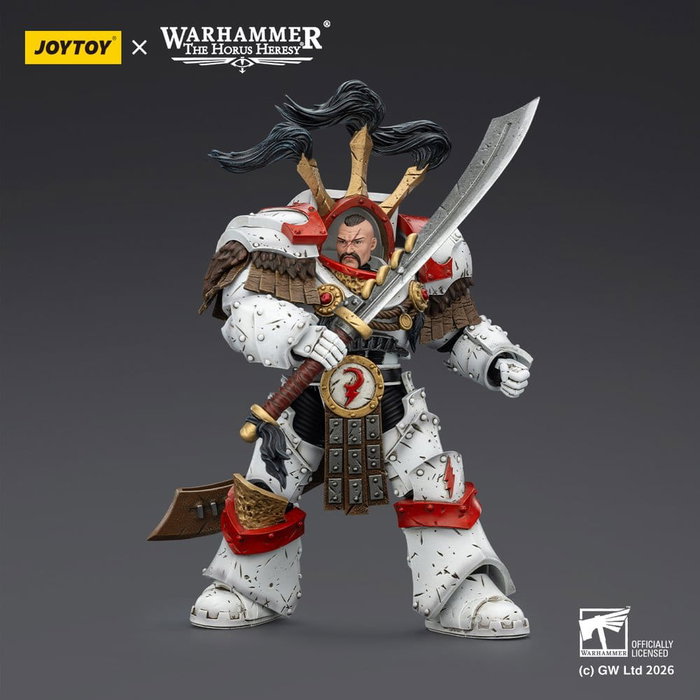 Joy Toy (CN) Warhammer 40,000 White Scars Legion Praetor en Armadura de Terminator Cataphractii