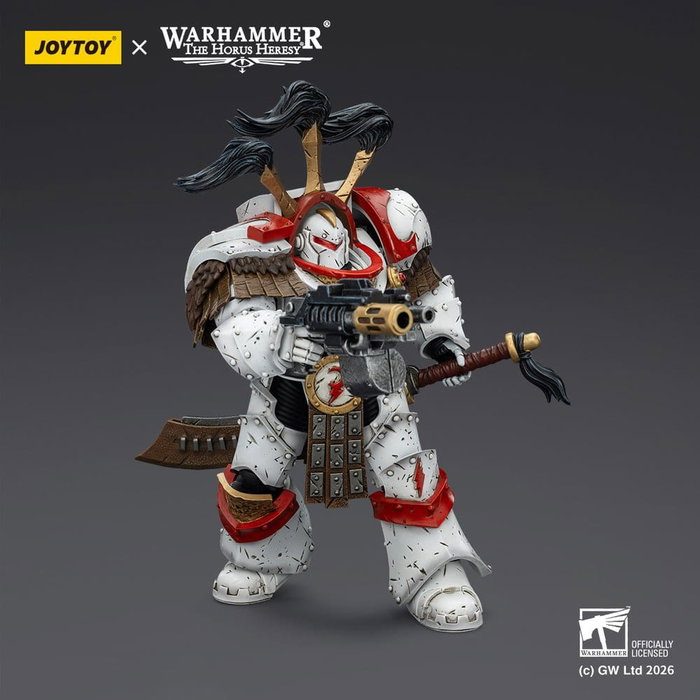 Joy Toy (CN) Warhammer 40,000 White Scars Legion Praetor en Armadura de Terminator Cataphractii