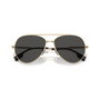 Burberry BE3147-110987 Gafas de sol para mujer con montura dorada y lentes grises