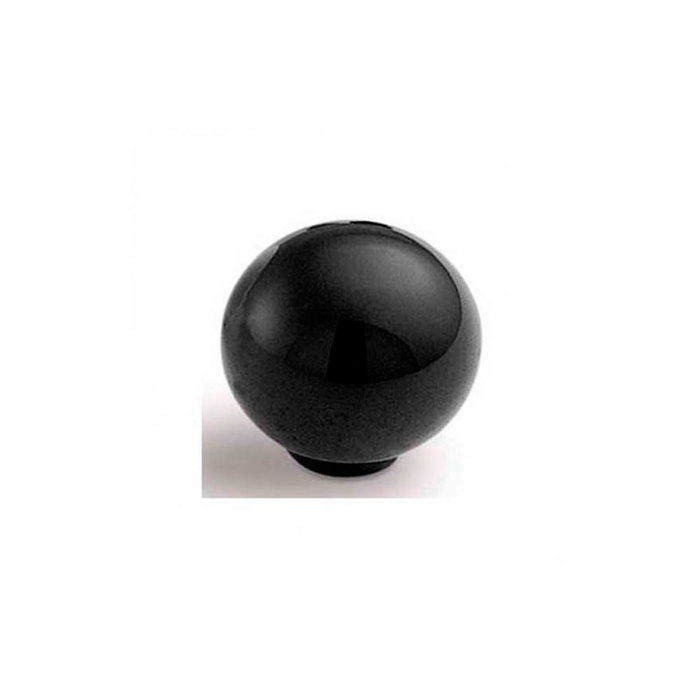 Pomo redondo de polímero duro color negro REF 5002-033 Pomo redondo de polímero duro color negro REF 5002-033